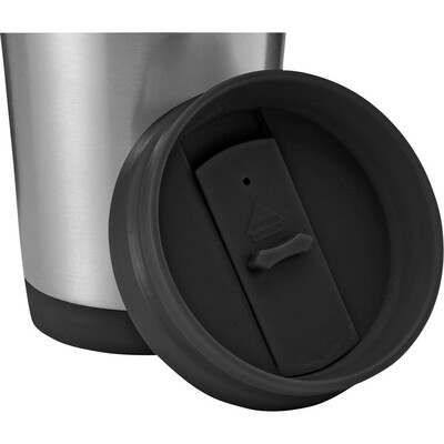 Geometric thermal mug for laser engraving